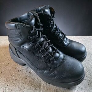 Red Wing Worx #5266 Black Composite Safety Toe Work Boots Mens 6 / Womens 7.5